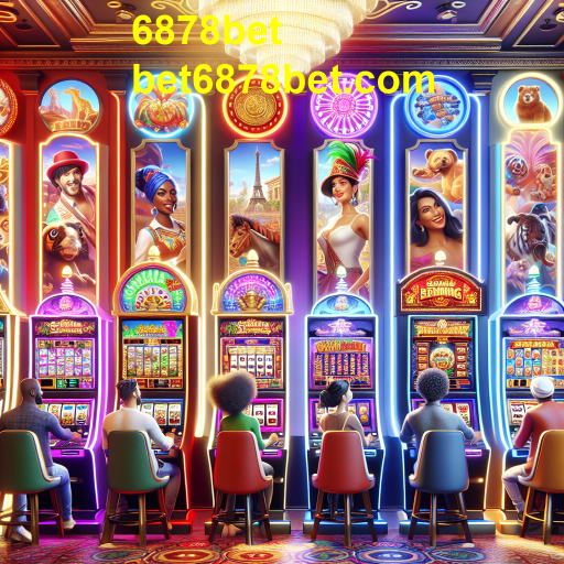 Descubra a Emoção das Slot Machines no 6878bet